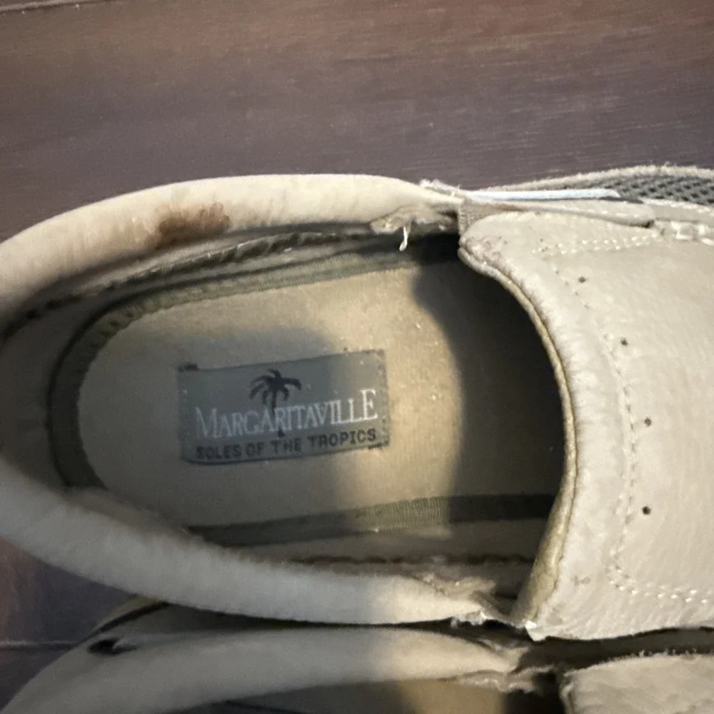 Margaritaville Slip On Loafers Boat Shoes Brown Mens Size‎ 8 MG8002B